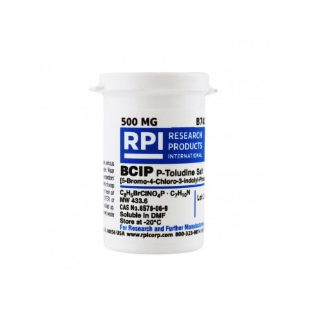 Rpi BCIP, P-Toluidine Salt, 500 MG B74100-0.5